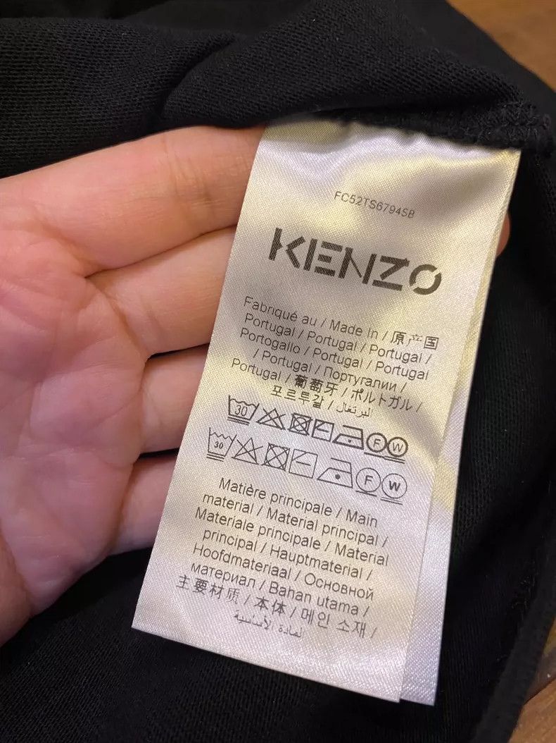 Kenzo KENZO Embroidered tiger head short sleeves Size L / US 10 / IT 46 - 7 Thumbnail