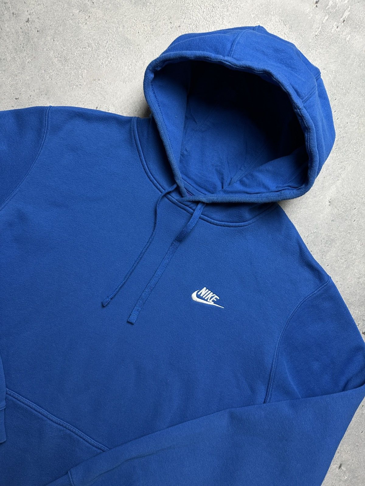 Nike Vintage Hoodie Nike small Logo Swoosh y2k USA 00s Hype Boxy Size US L / EU 52-54 / 3 - 1 Thumbnail