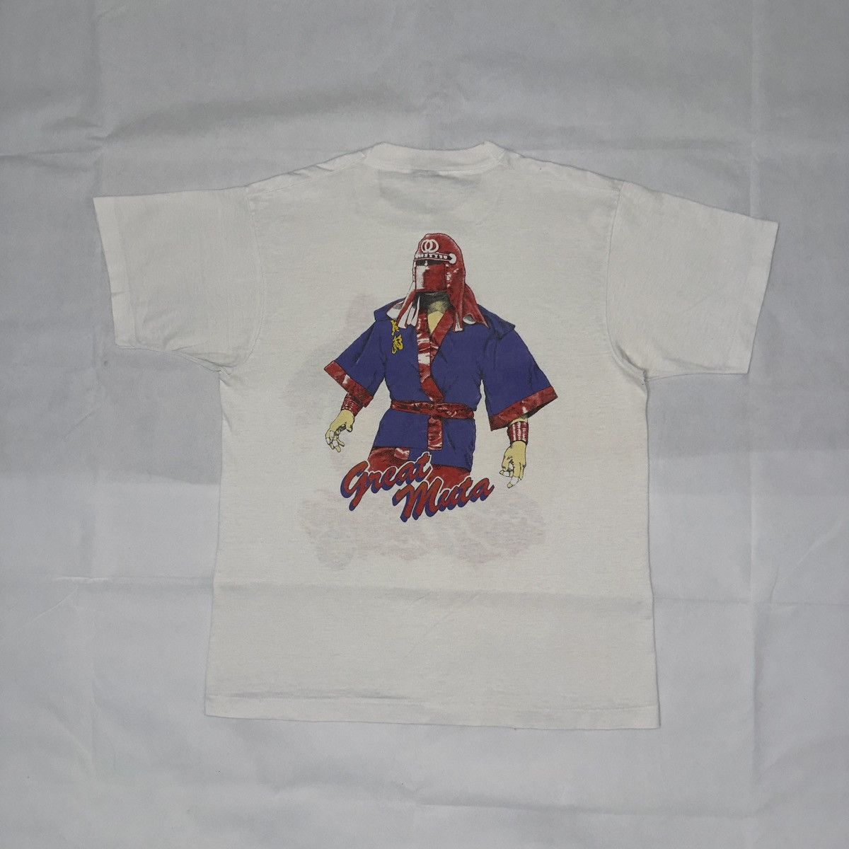 Other VTG 90s The Great Muta x Masahiro Chono NJPW Wrestling Tee Size US L / EU 52-54 / 3 - 7 Thumbnail