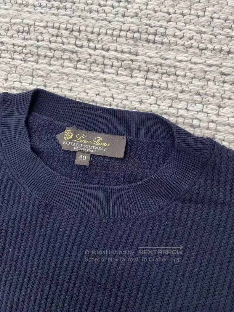 Loro Piana Loro Piana Short Sleeve Sweater. Size US M / EU 48-50 / 2 - 3 Thumbnail