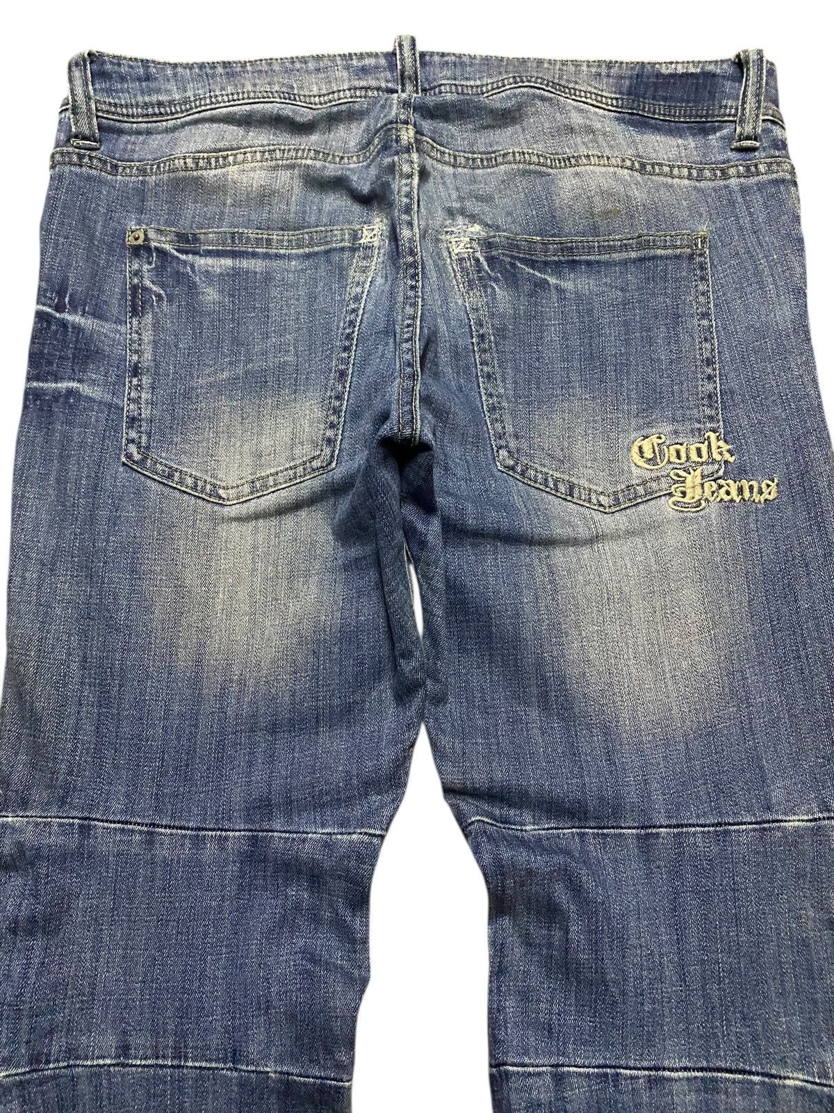 Cook Jeans Vintagw Cook Jeans Embroidery like Amiri Skinny Jeans Size US 35 - 4 Thumbnail