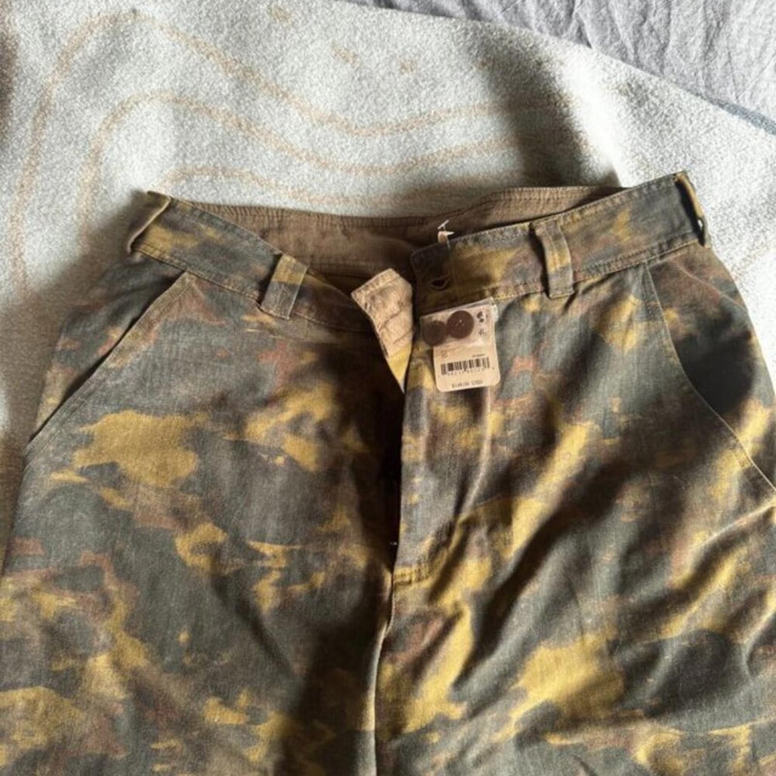 Free People NWT Free People Cleo Camo Chino Pants Size 32" / US 10 / IT 46 - 3 Thumbnail