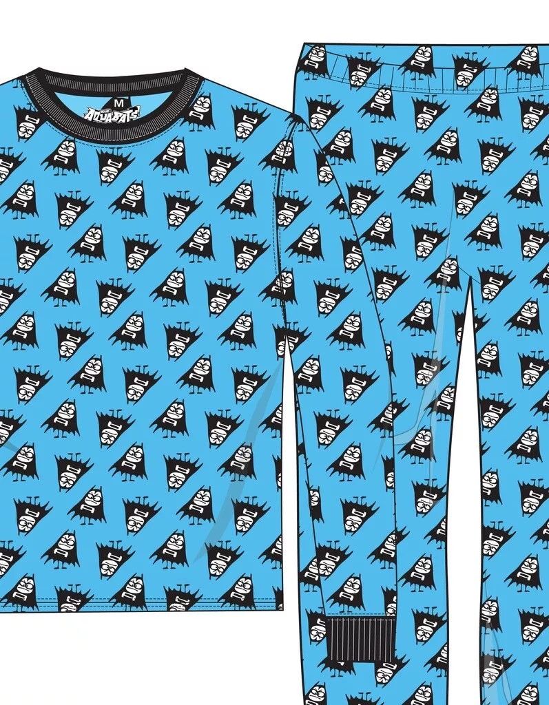 Other 2012 Toddland Extra Small Aquabats Super Show Pajama Set XS Size ONE SIZE - 17 Thumbnail