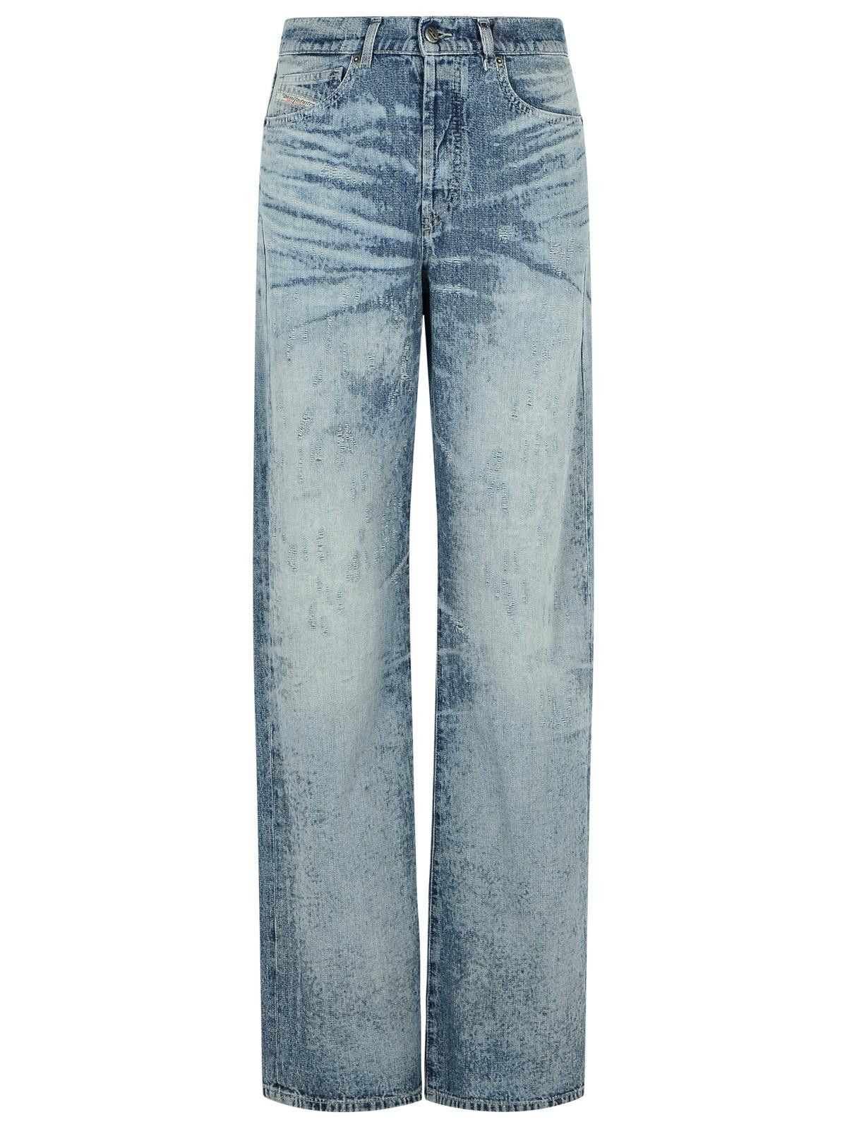 Diesel DIESEL 'Sent 1971' Light Blue Cotton Jeans Size 25" / US 0 / IT 36 - 1 Thumbnail