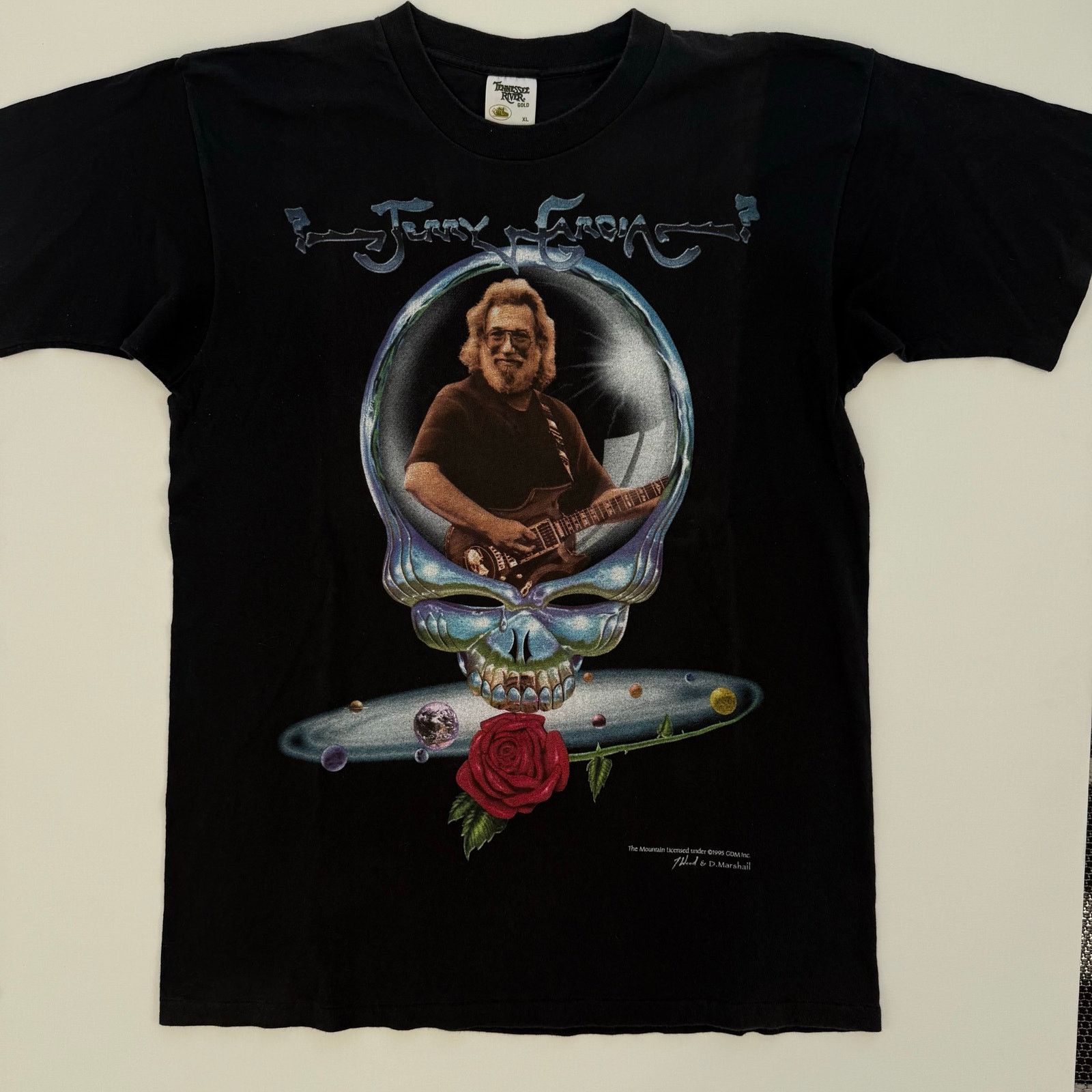 Grateful Dead Vintage 1995 Jerry Garcia Grateful Dead T-Shirt Size US XL / EU 56 / 4 - 1 Thumbnail