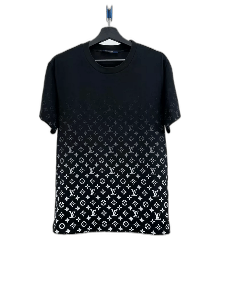 Louis Vuitton Louis Vuitton Black and White Gradient Tshirt-2506 Size US M / EU 48-50 / 2 - 1 Thumbnail