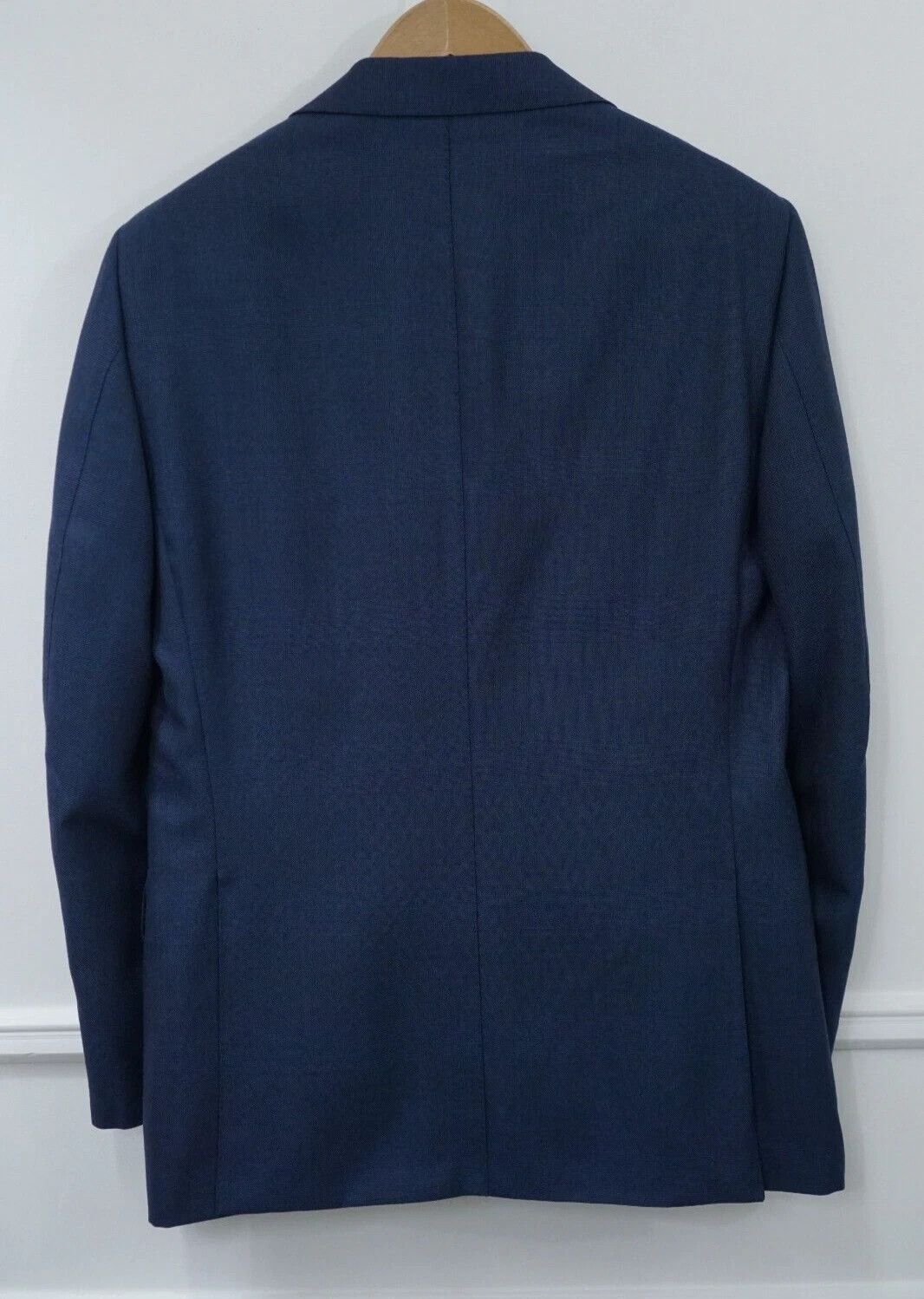 Suitsupply Men Suitsupply Blazer Lazio Wool Blue Vitale Barberis US38 Size 38R - 2 Thumbnail