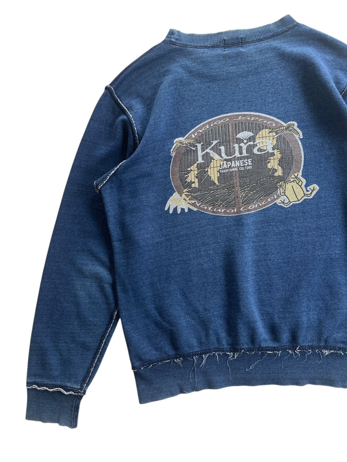 Eternal Eternal Indigo Japanese Traditional Culture (Distressed) Size US S / EU 44-46 / 1 - 7 Thumbnail