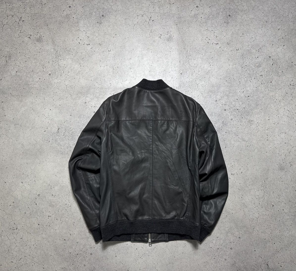Allsaints Allsaints Leather Bomber Jacket Size S Size US S / EU 44-46 / 1 - 10 Thumbnail