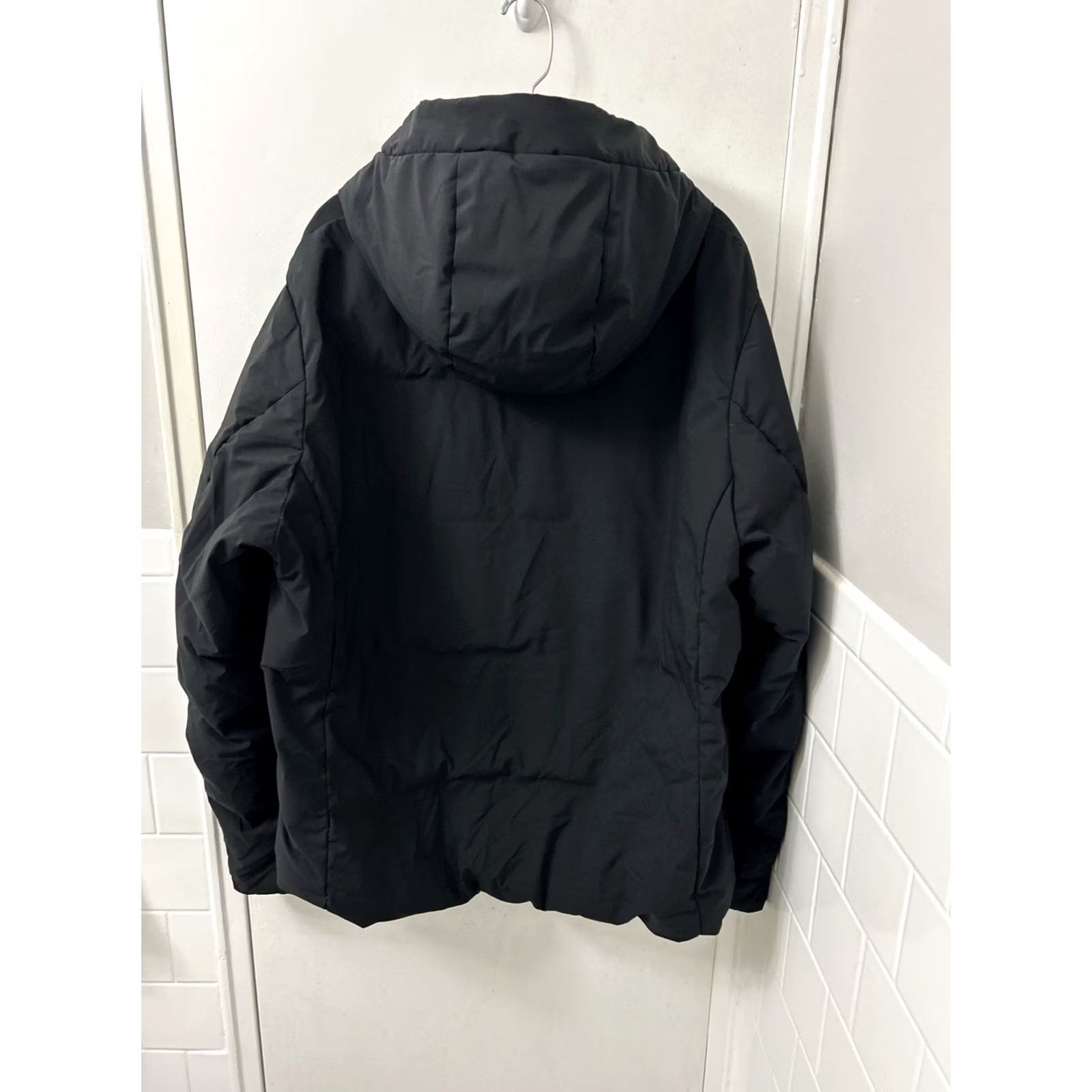 Uniqlo Uniqlo Seamelss Down Parka Mens XL Black Down Puffer Jacket Windproof Full Zip Size US XL / EU 56 / 4 - 6 Thumbnail