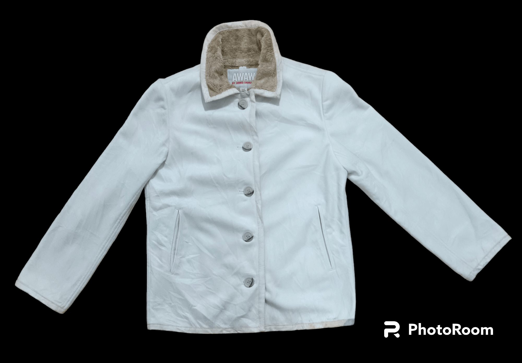 image of Awaw By Junko Shimada Jacket in White, Women's (Size Small)