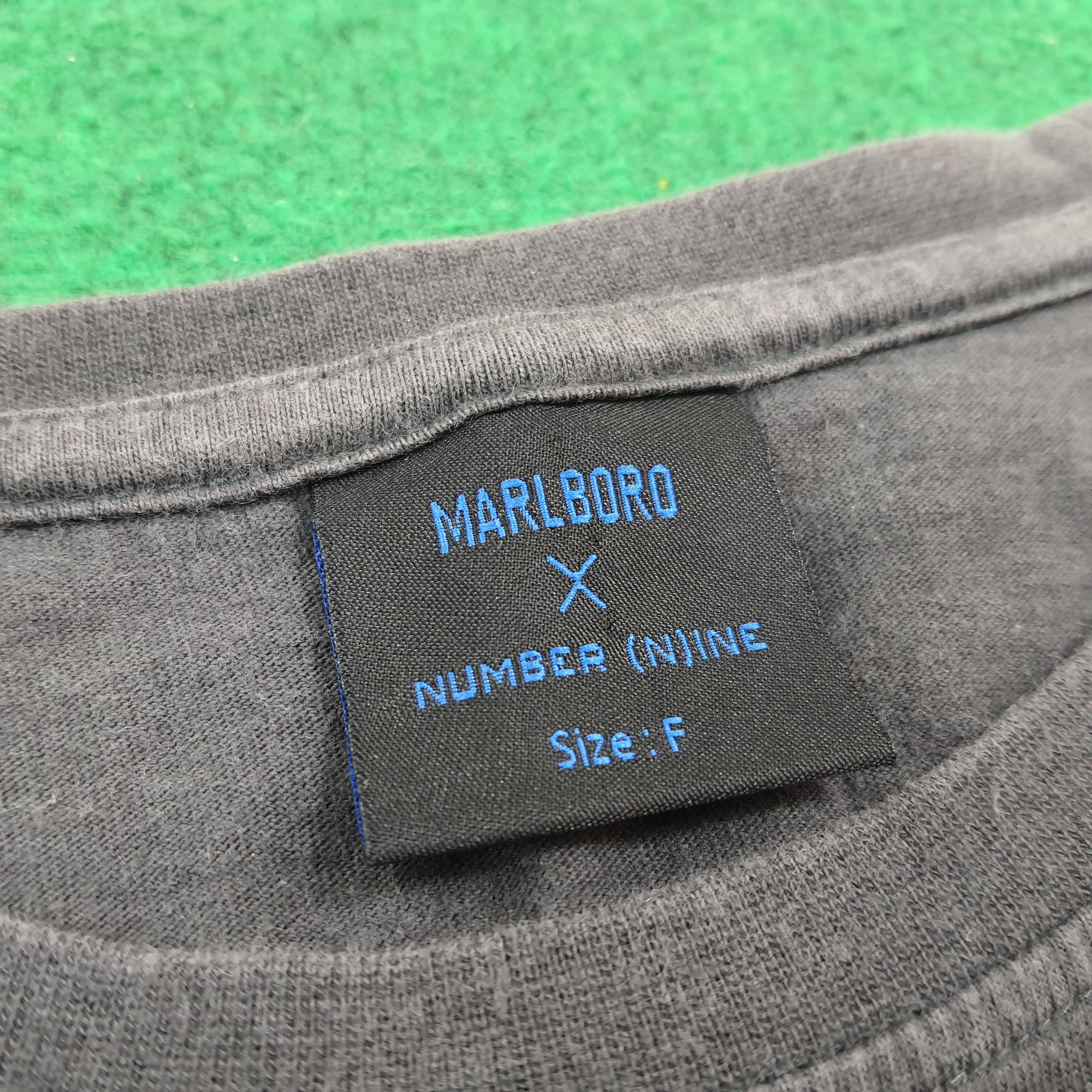 Marlboro × Number (N)ine Vintage Marlboro x Number Nine Moon Japan Brand Tshirt Size US M / EU 48-50 / 2 - 5 Thumbnail
