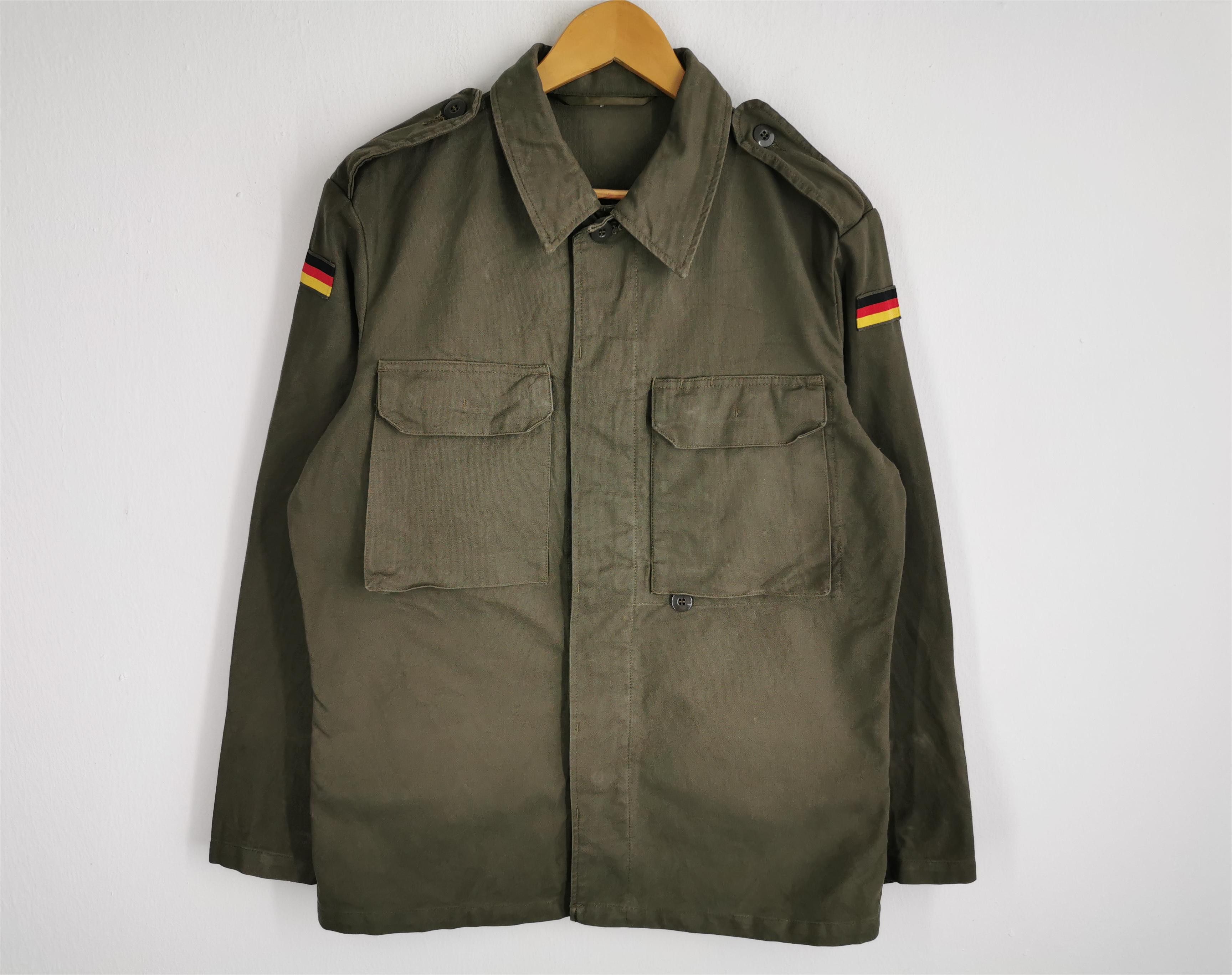 Vintage 90s Germany Army Military Uniform Jacket Size M