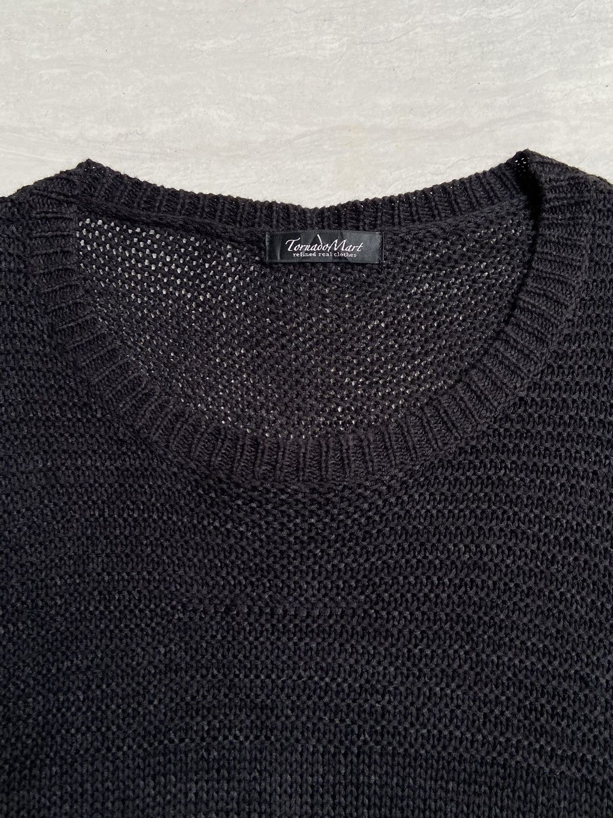 Tornado Mart TORNADO MART Black Knit Sweater Size US XS / EU 42 / 0 - 10 Thumbnail