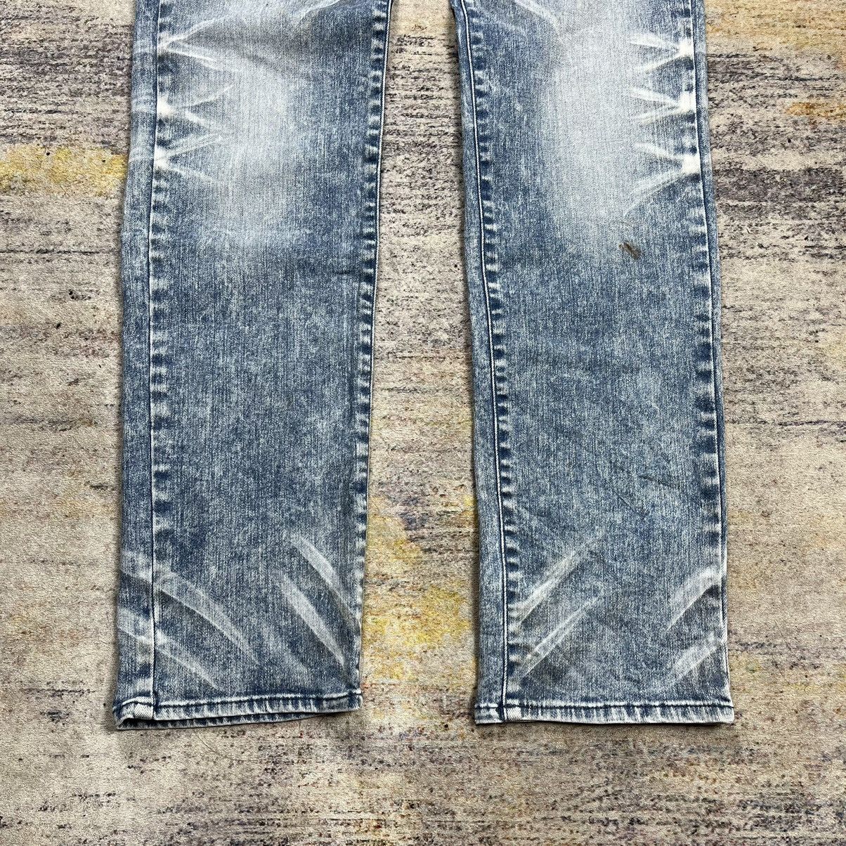 14th Addiction × Le Grande Bleu (L.G.B.) × semanticdesign Semantic design wash denim pants Size US 32 / EU 48 - 4 Thumbnail