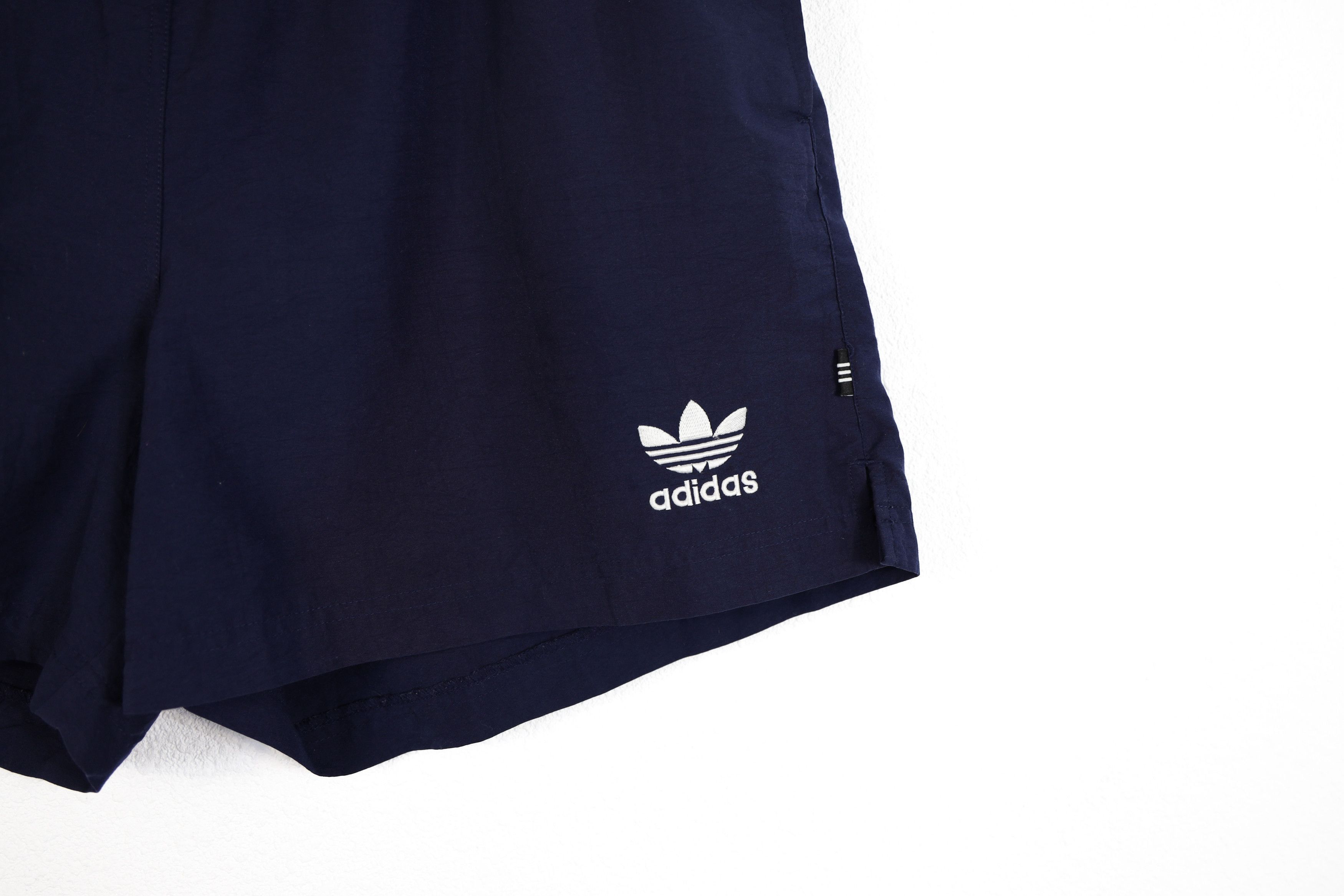 Adidas Vintage Adidas Logo Dark Navy Swim Shorts Bath 90s Size US 32 / EU 48 - 2 Thumbnail