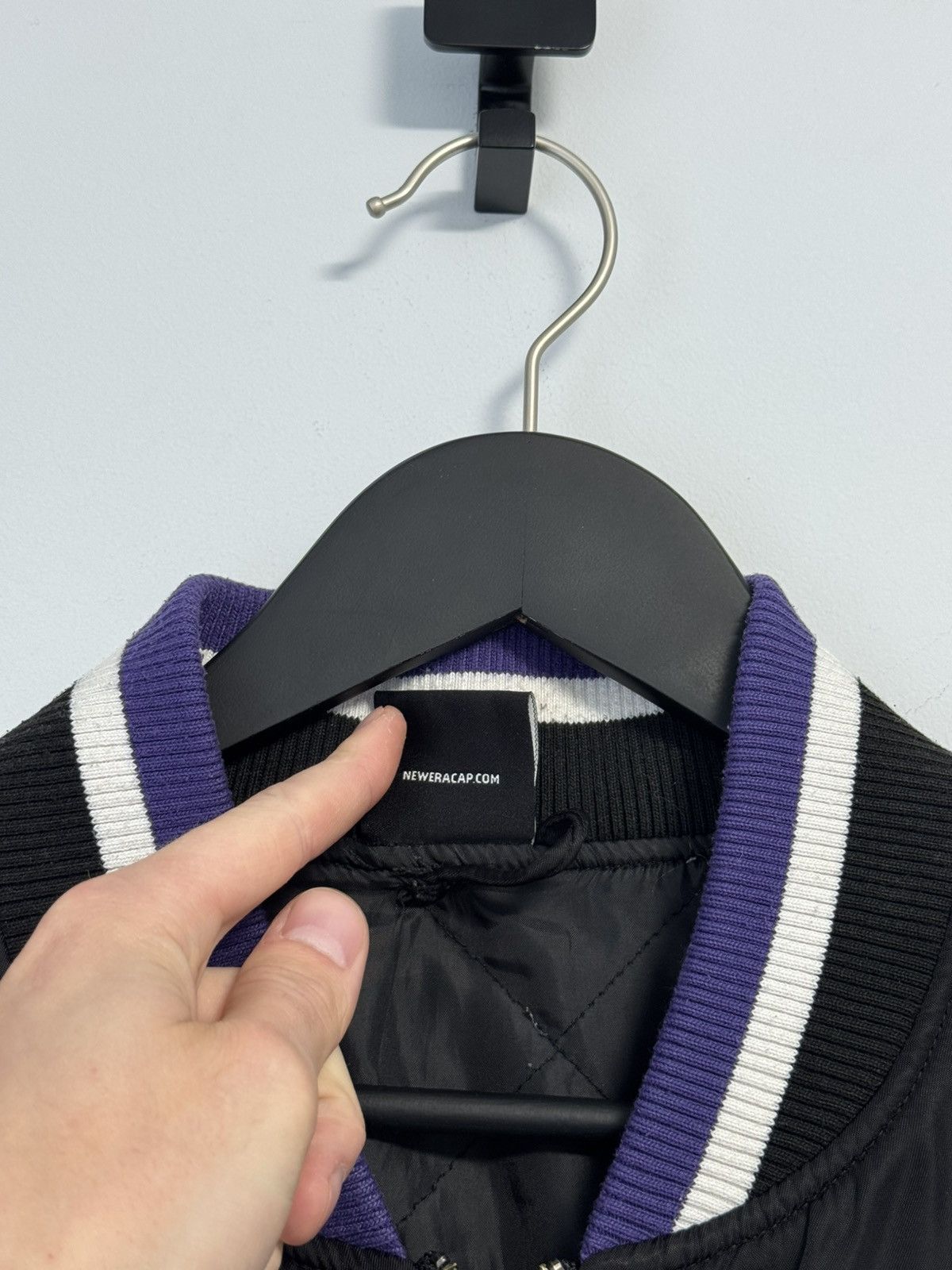 NBA NBA Los Angeles Lakers Bomber Jacket Black Purple Varsity Size US L / EU 52-54 / 3 - 11 Thumbnail