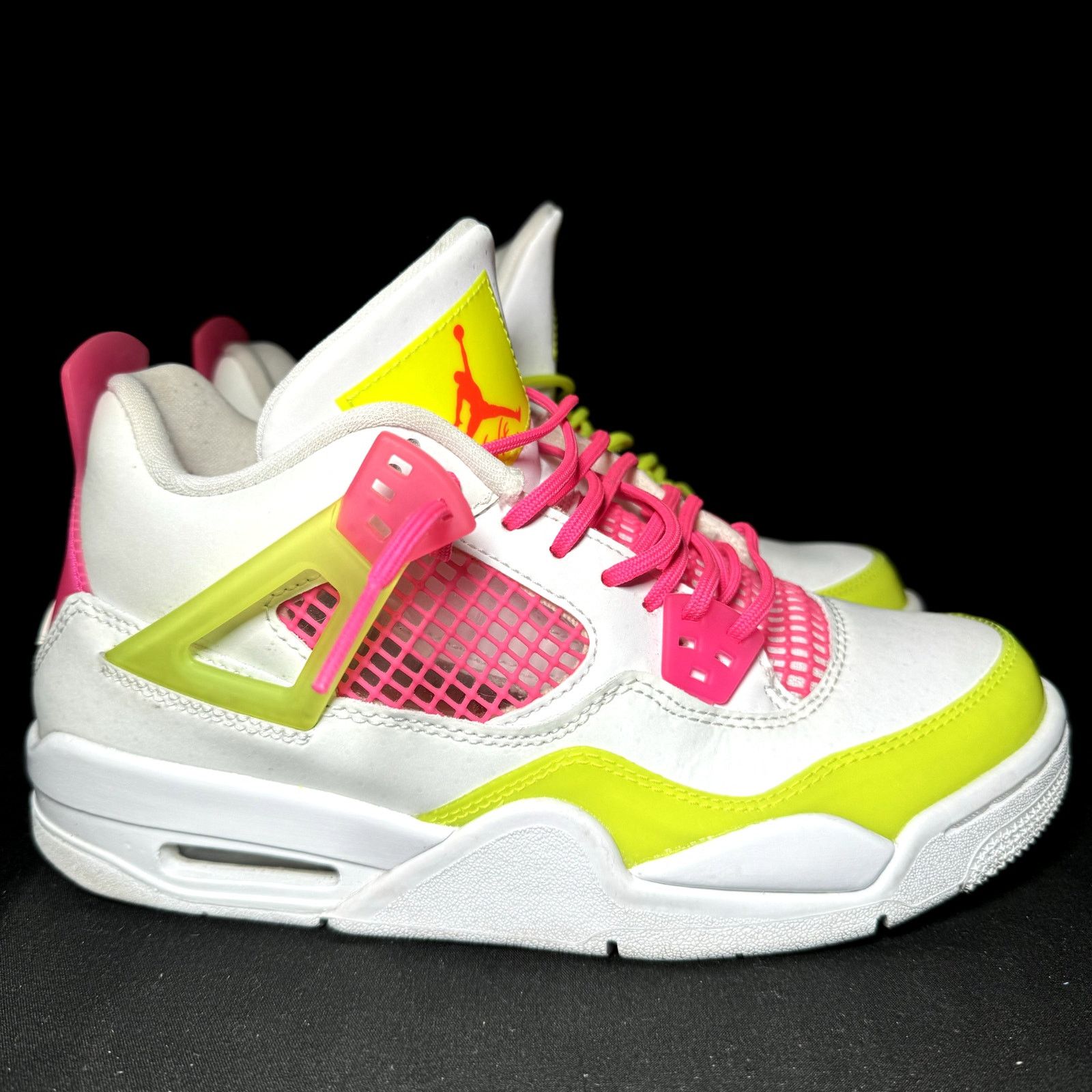 Jordan Brand × Nike Size 5.5 - Nike Air Jordan 4 Retro GS Lemon Venom 2020 Shoes Size US 5.5 / EU 38 - 1 Thumbnail