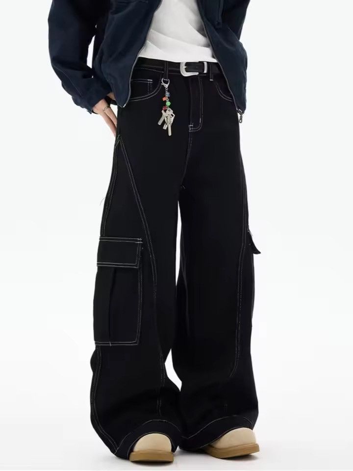 Japanese Brand VIBE Multi-Pocket Cargo Pants Size US 26 / EU 42 - 13 Thumbnail