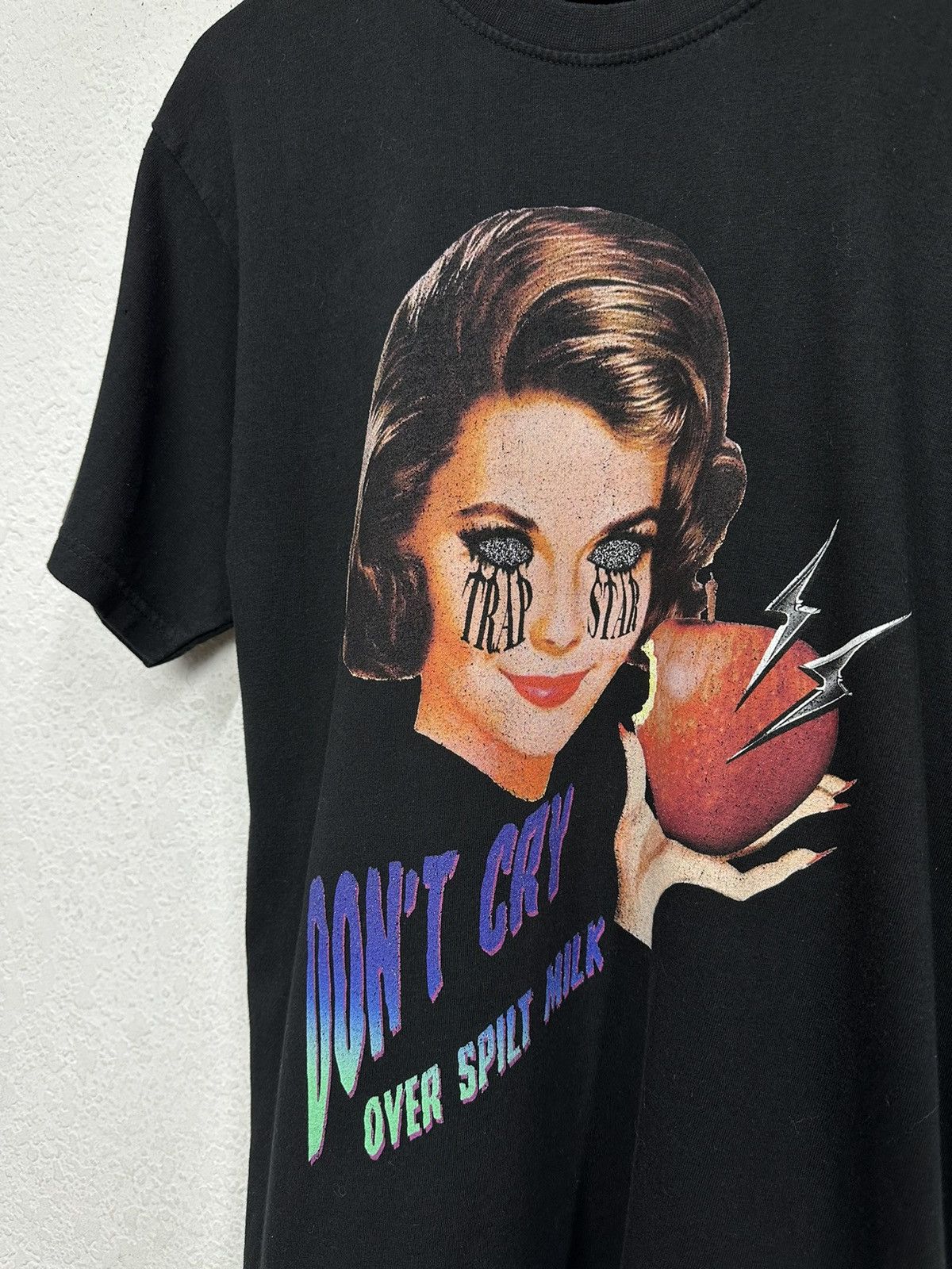 Trapstar London Vintage Trapstar Don’t cry T-shirt Distressed Y2K Streetwear Size US M / EU 48-50 / 2 - 2 Thumbnail