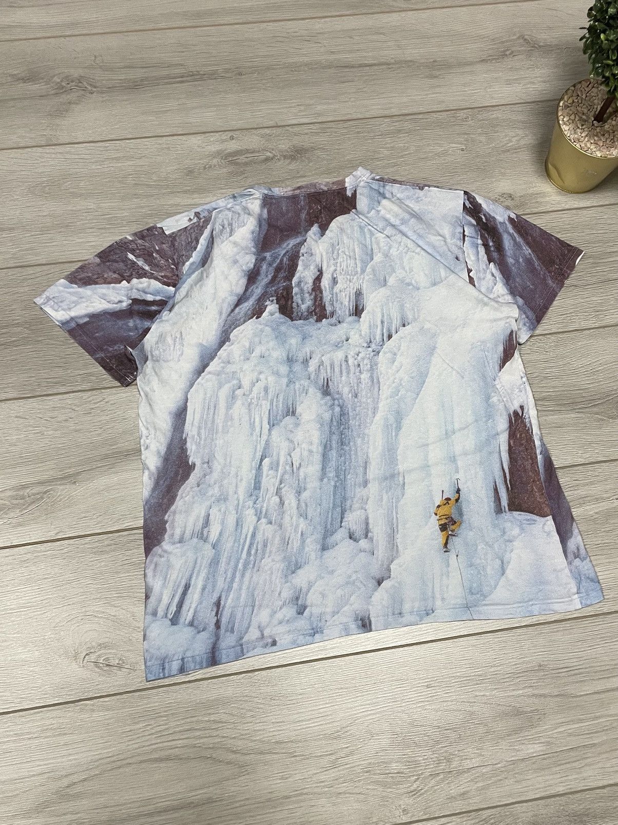 Supreme × The North Face Supreme North Face Ice Climb Tee overprint mountain Size US M / EU 48-50 / 2 - 8 Thumbnail