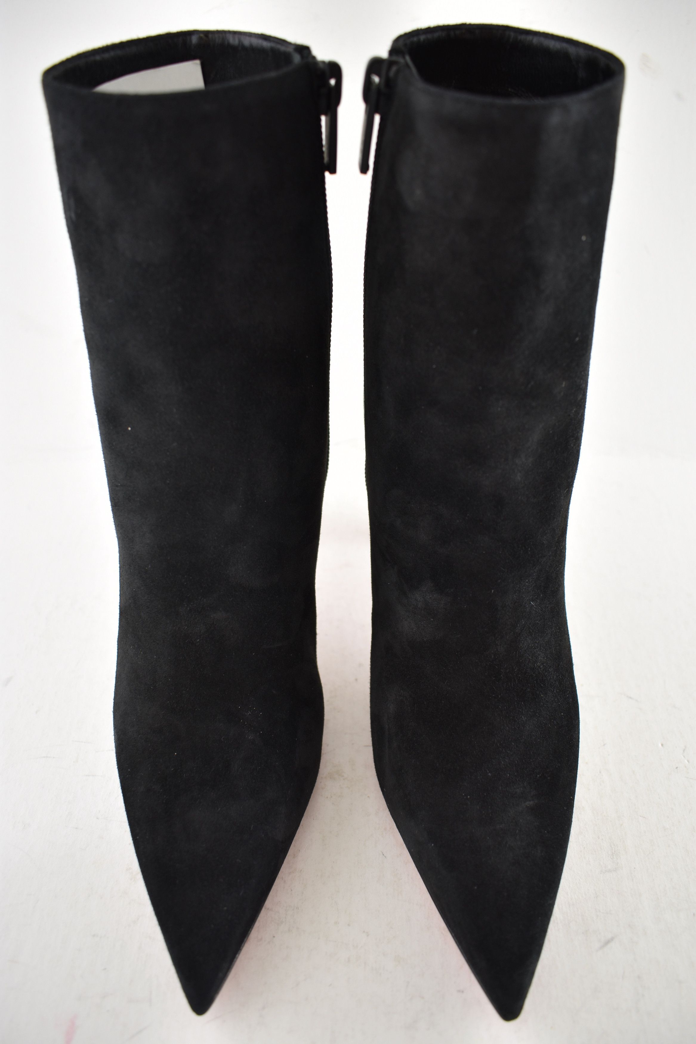 Christian Louboutin Condora Booty 85 Black Suede Pointed Ankle Heel Boot 36.5 Size US 6.5 / IT 36.5 - 6 Thumbnail