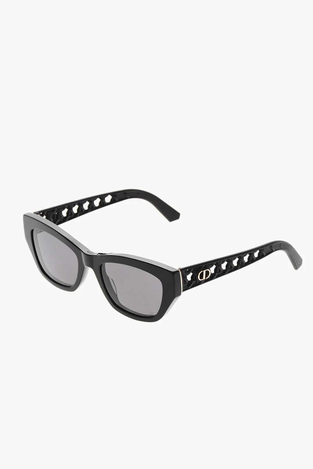 Dior o1mm0326 Size: OS / Solid-Color Cat-Eye Sunglasses in Black Size ONE SIZE - 2 Thumbnail