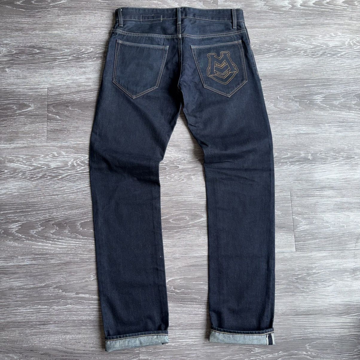 Moschino Love Moschino Selvedge Men’s Dark Blue Slim Fit Denim Jeans Size US 33 - 1 Thumbnail