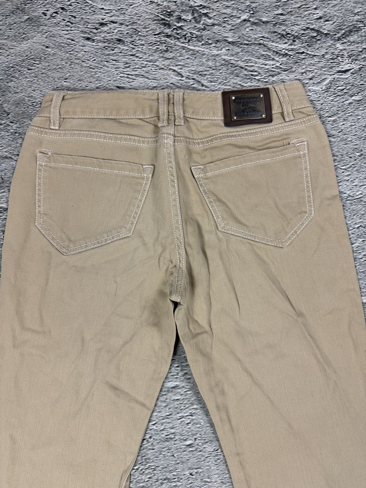 Burberry Burberry flared jeans beige blue label japanese Y2K Size 25" / US 0 / IT 36 - 2 Thumbnail