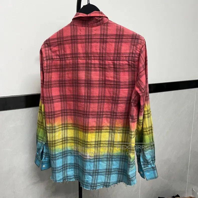 Amiri Amiri Rainbow shirt Size US S / EU 44-46 / 1 - 1 Thumbnail