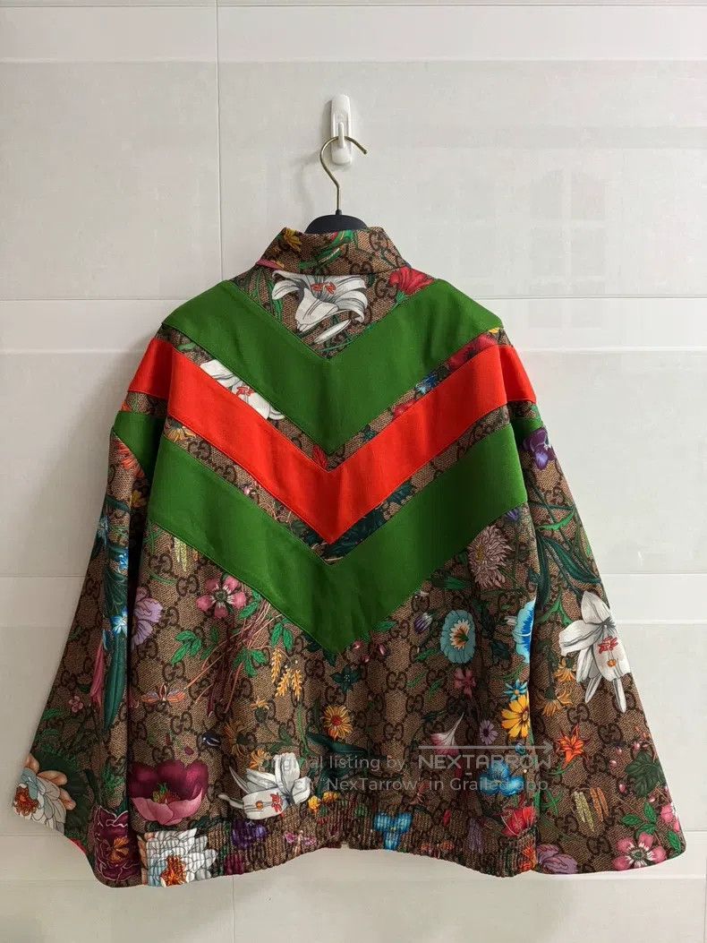 Gucci Gucci Full-print floral jacket Size US M / EU 48-50 / 2 - 2 Thumbnail