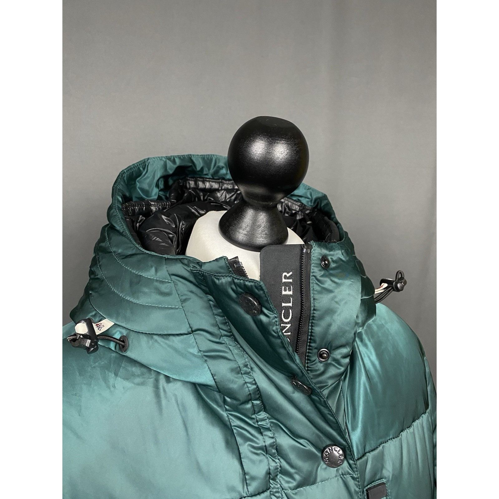 Moncler Moncler Grenoble Beleville Giubbotto Women's Green Down Puff Size S / US 4 / IT 40 - 5 Thumbnail