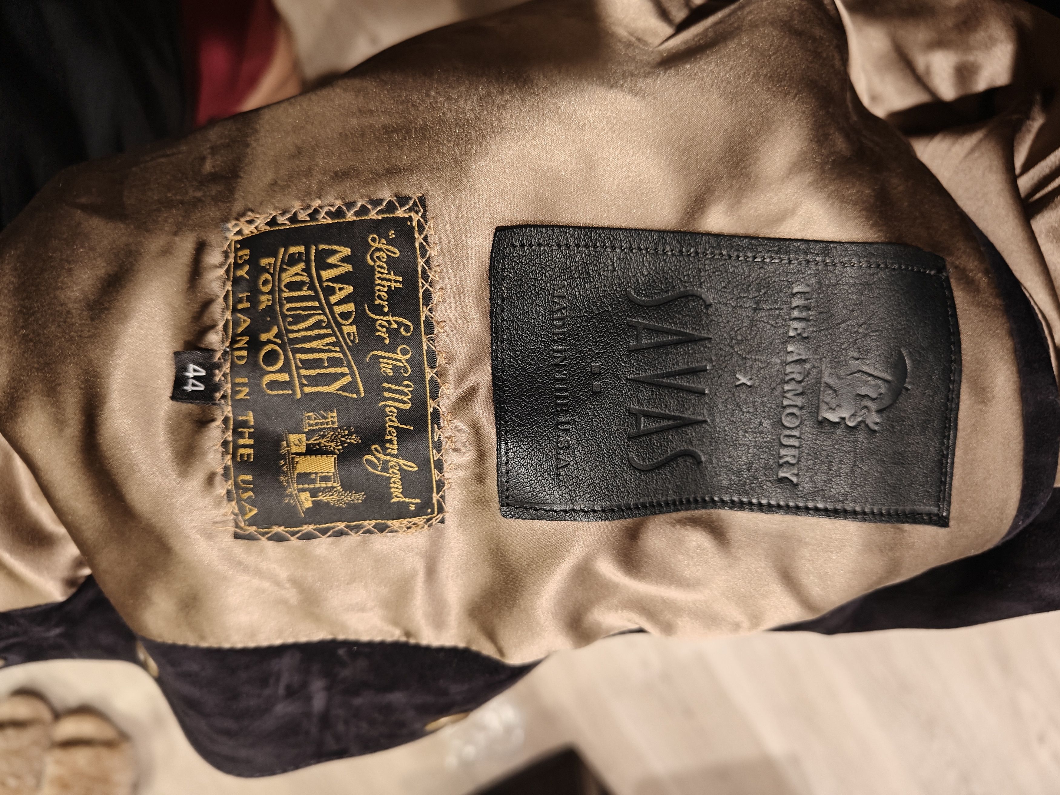 SAVAS Savas "The '68 Jacket" in Suede Size US L / EU 52-54 / 3 - 5 Thumbnail