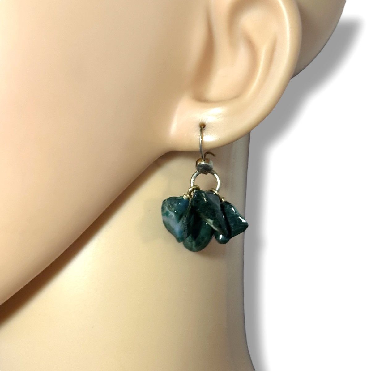 Other Moss agate chip cluster dangle earrings Size ONE SIZE - 2 Thumbnail