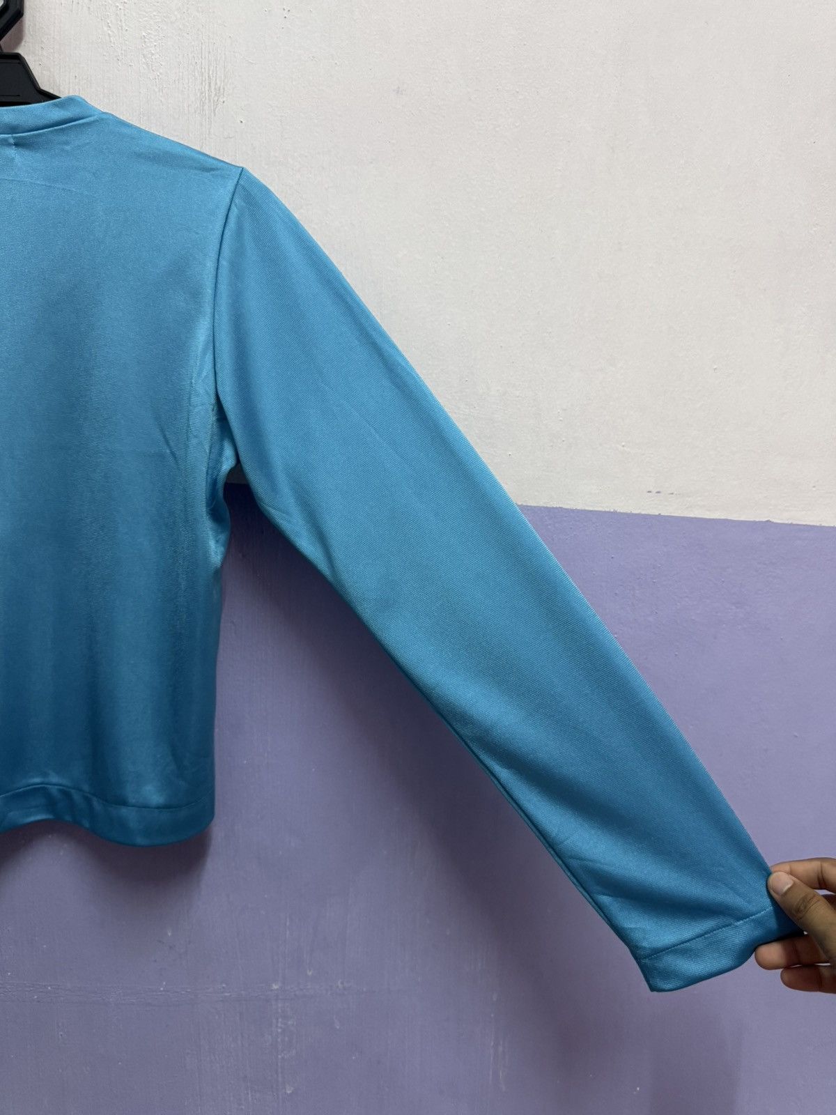 Tricot Comme des Garcons Vintage 90s Comme Des Garcons Crop Top Long Sleeve Size S / US 4 / IT 40 - 7 Thumbnail