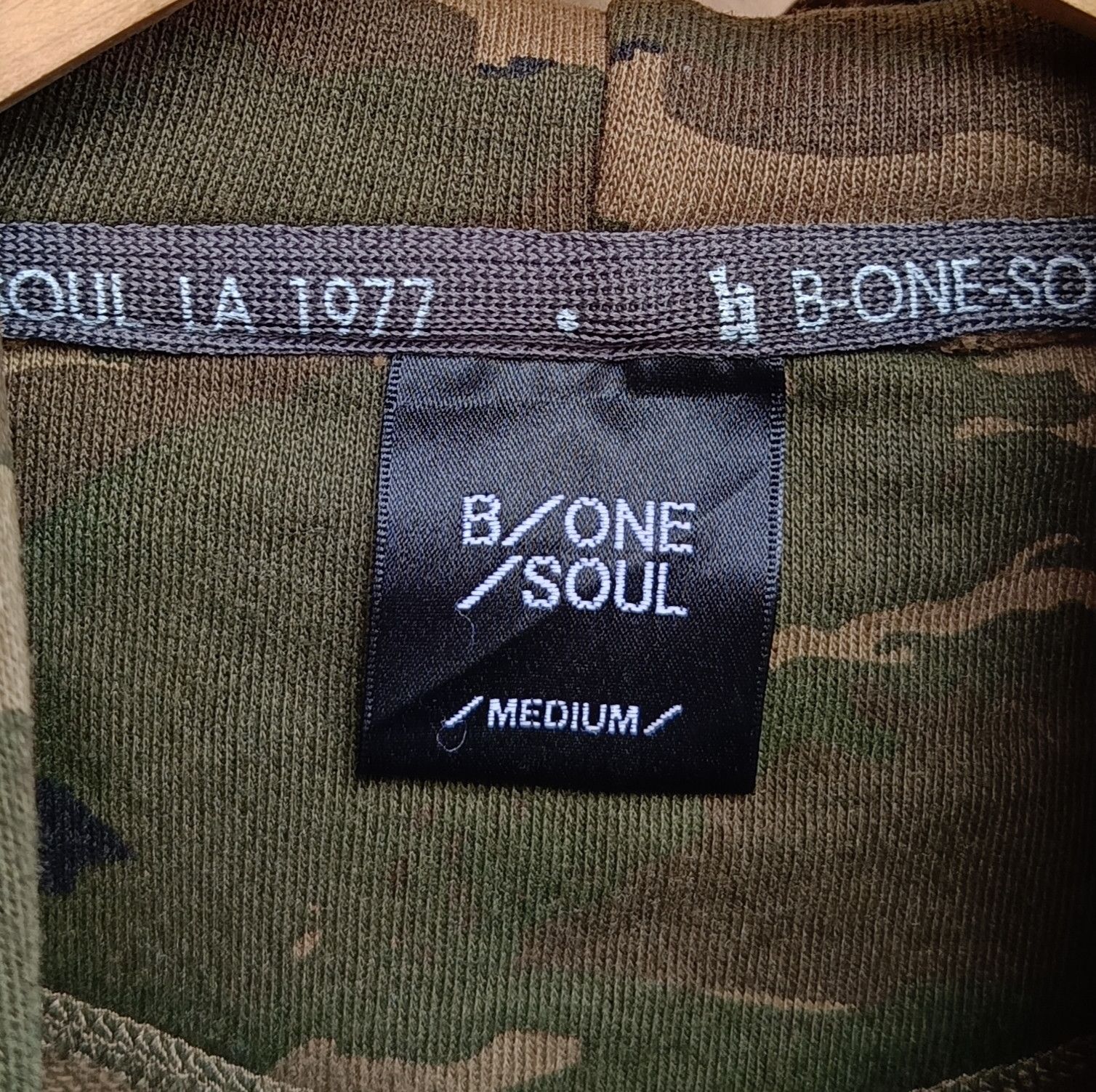 Japanese Brand B one soul camouflage hoodie duck nation Size US M / EU 48-50 / 2 - 6 Thumbnail
