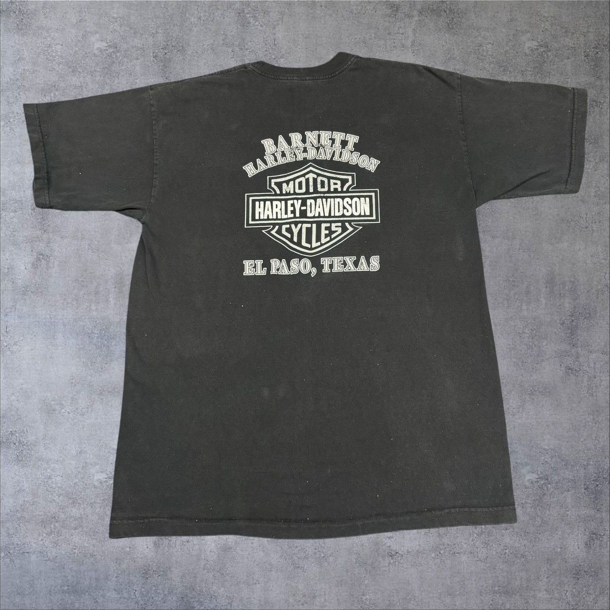 Harley Davidson × Vintage Vintage Harley Davidson Black Shirt Size US XL / EU 56 / 4 - 1 Thumbnail