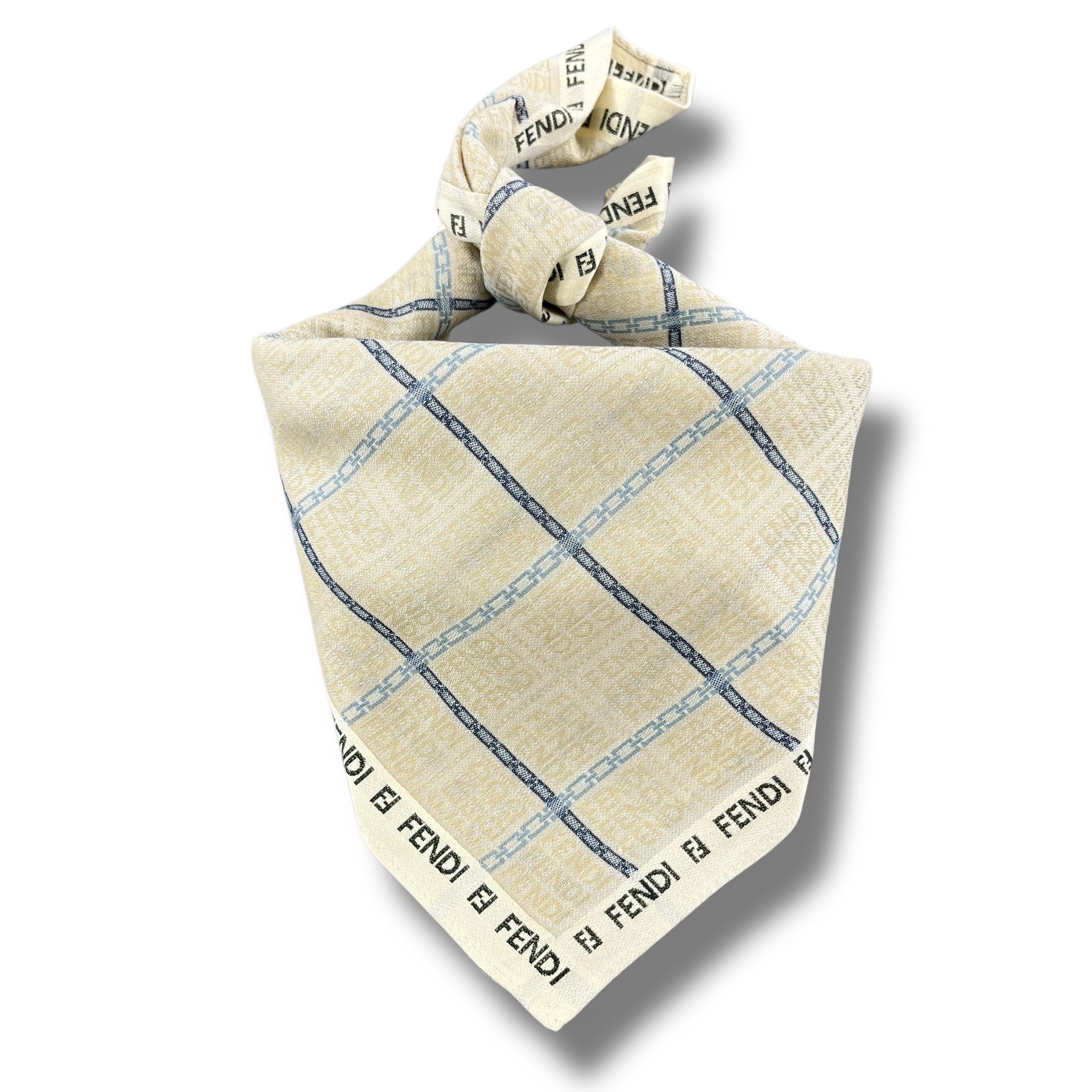 Other Vintage Fendi Handkerchief / Bandana / Neckerchief B030 Size ONE SIZE - 1 Thumbnail