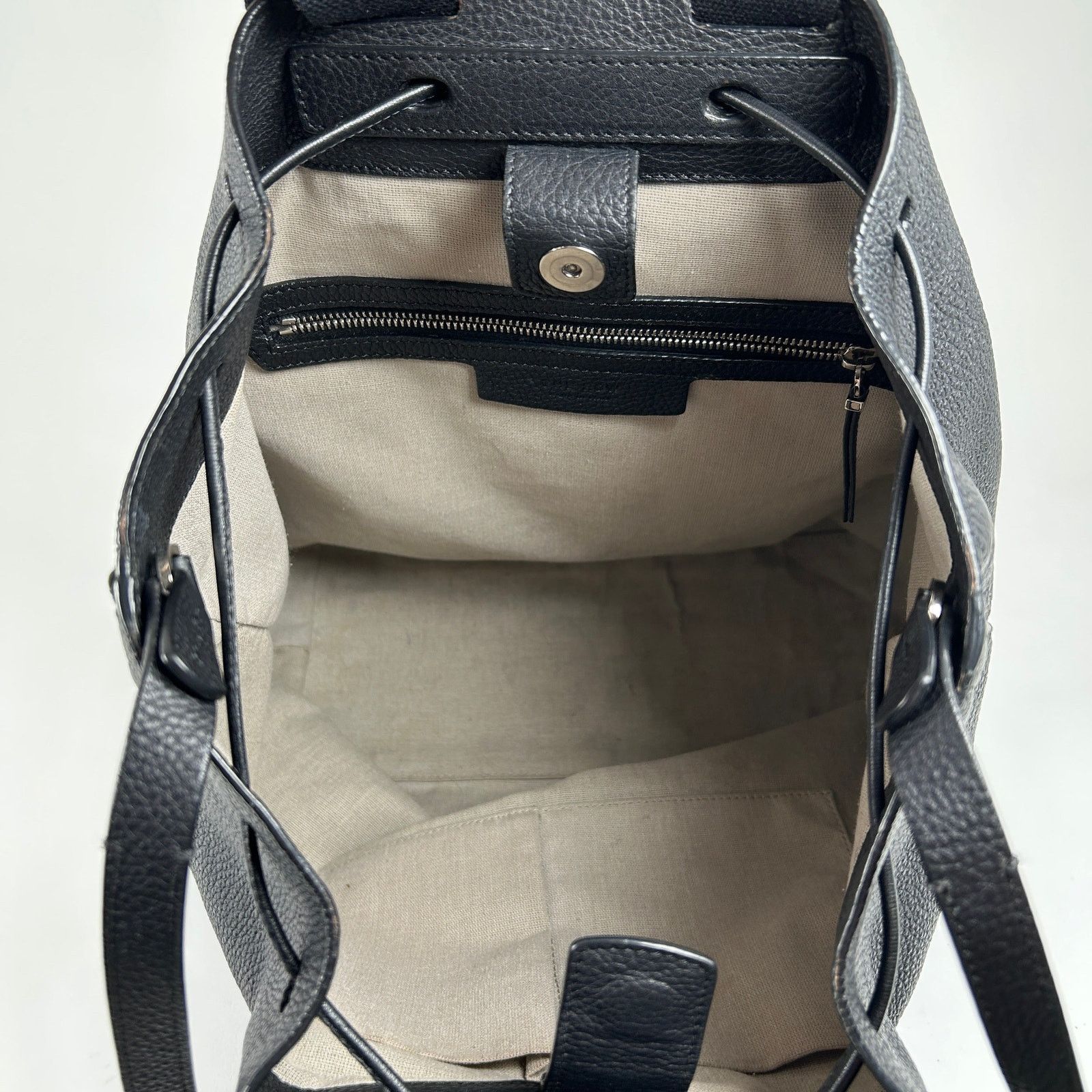The Row The Row Black Leather Bucket 10 Backpack Size ONE SIZE - 12 Thumbnail