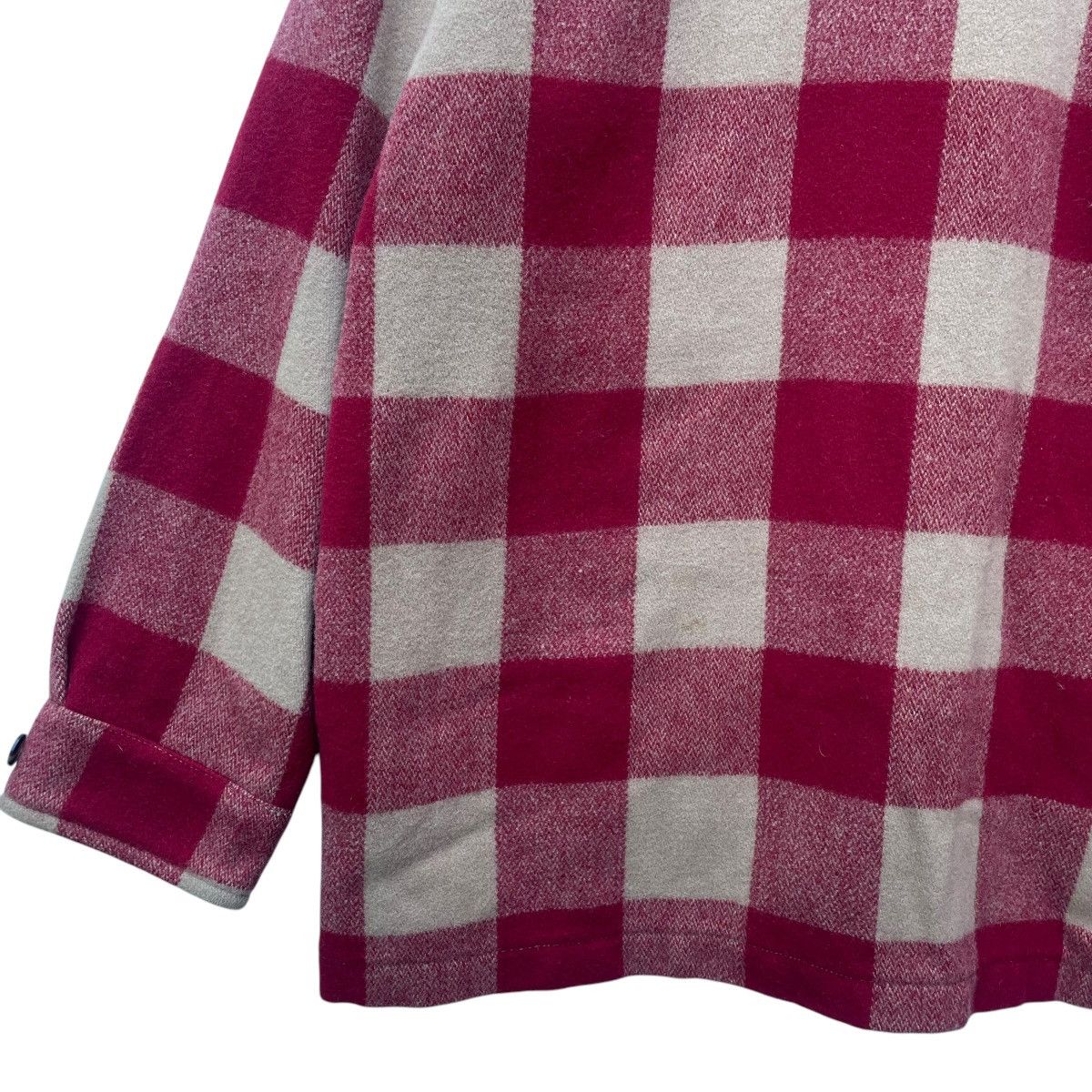 Flannel × Vintage Vintage Neyries flannel Wool Checked Jacket Size US M / EU 48-50 / 2 - 9 Thumbnail