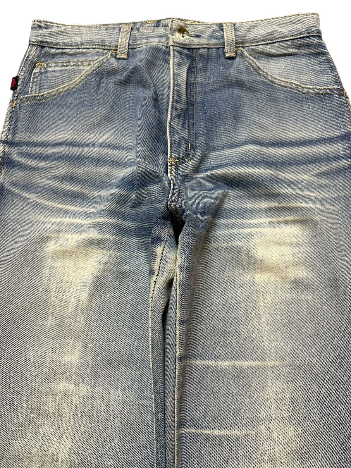 Japanese Brand Vintage Japanese Brand Faded Wash Style Loose Jeans Size US 28 / EU 44 - 3 Thumbnail