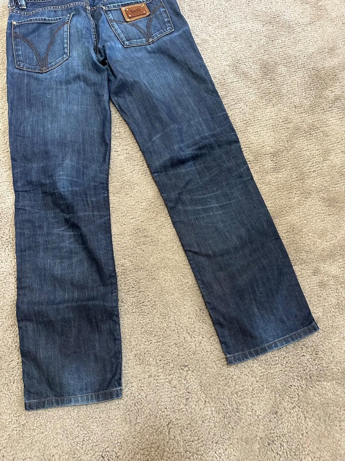 Dolce & Gabbana dolce gabbana denim jeans logo sz 33 Size US 33 - 2 Thumbnail