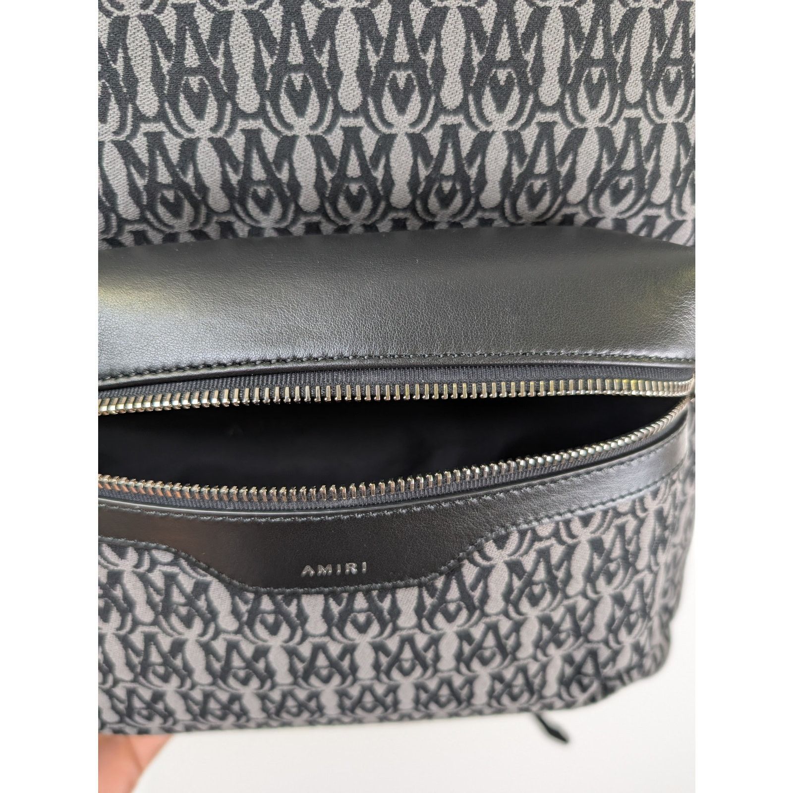 Amiri o1rshd1 Size: OS / MA Jacquard Backpack in Black Size ONE SIZE - 7 Thumbnail