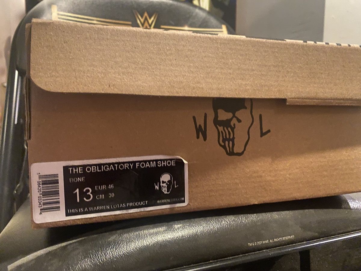 Warren Lotas Warren Lotas Obligatory Foam Shoe Size 13 Bone Color Size US 13 / EU 46 - 8 Thumbnail