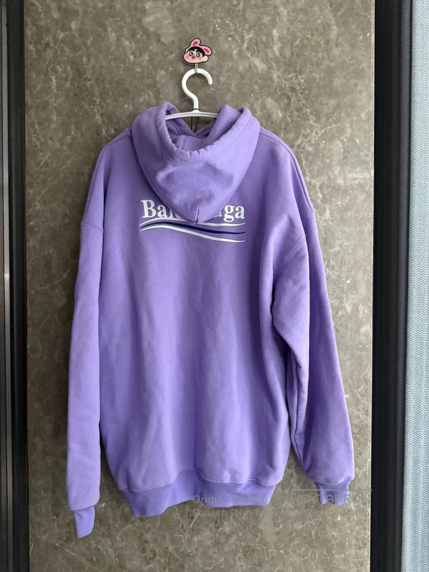Balenciaga Balenciaga Purple Coke Embroidery Sweatshirt XS. Size US XS / EU 42 / 0 - 2 Thumbnail
