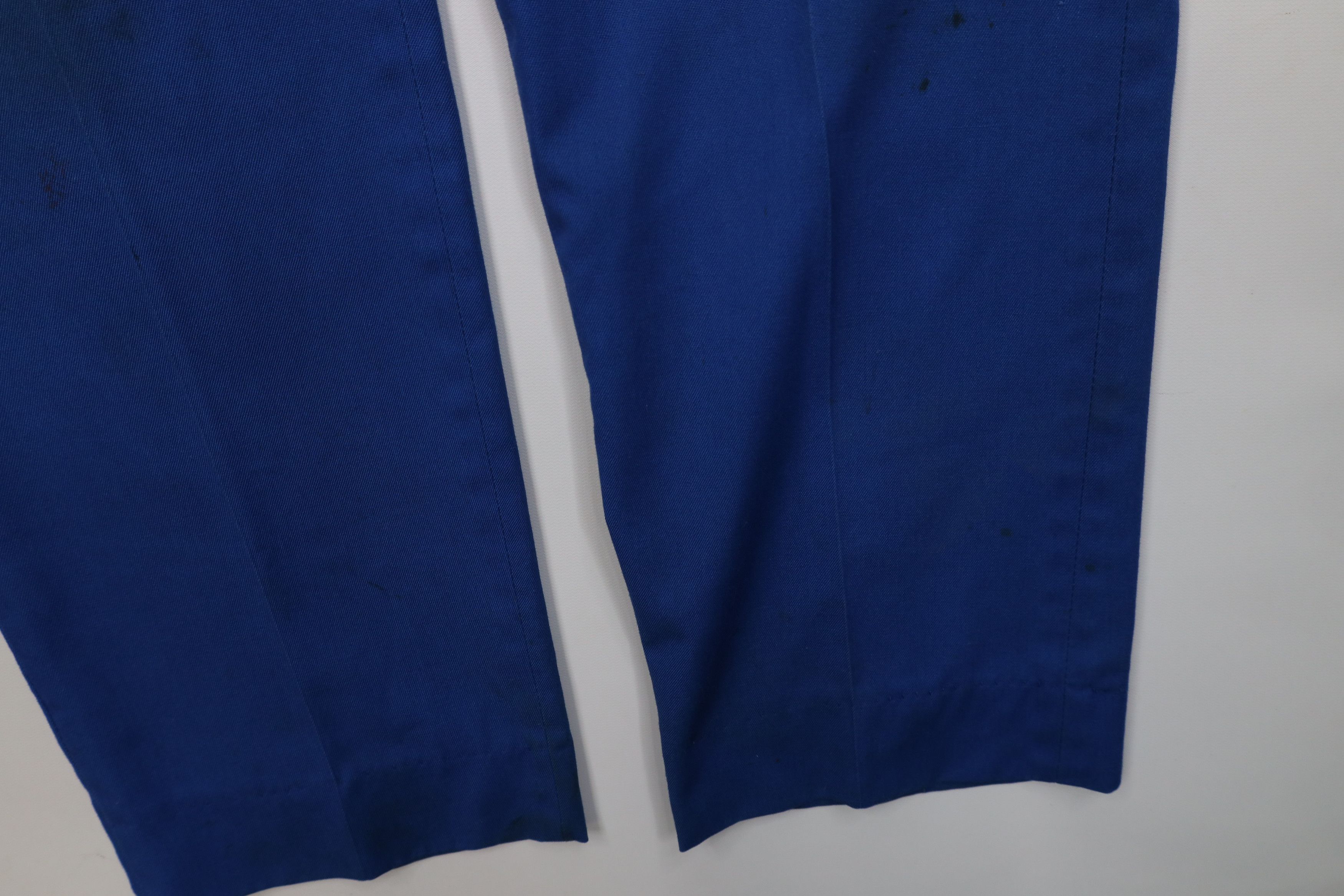 Vintage Vintage 70s 80s Streetwear Workwear Trousers Pants Blue USA Size US 30 / EU 46 - 5 Thumbnail