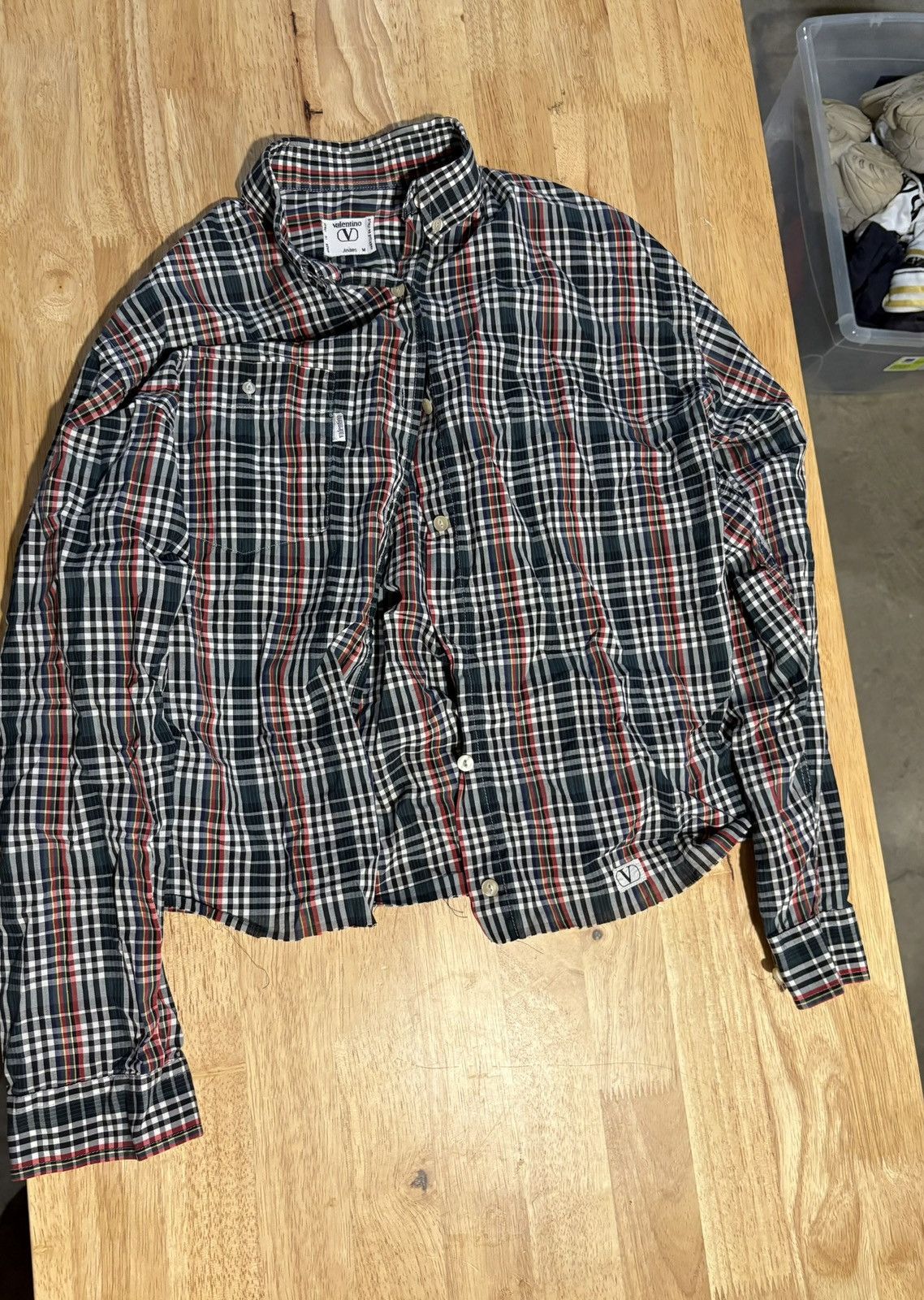 Valentino Vintage Valentino Button Up Shirt Size US M / EU 48-50 / 2 - 4 Thumbnail