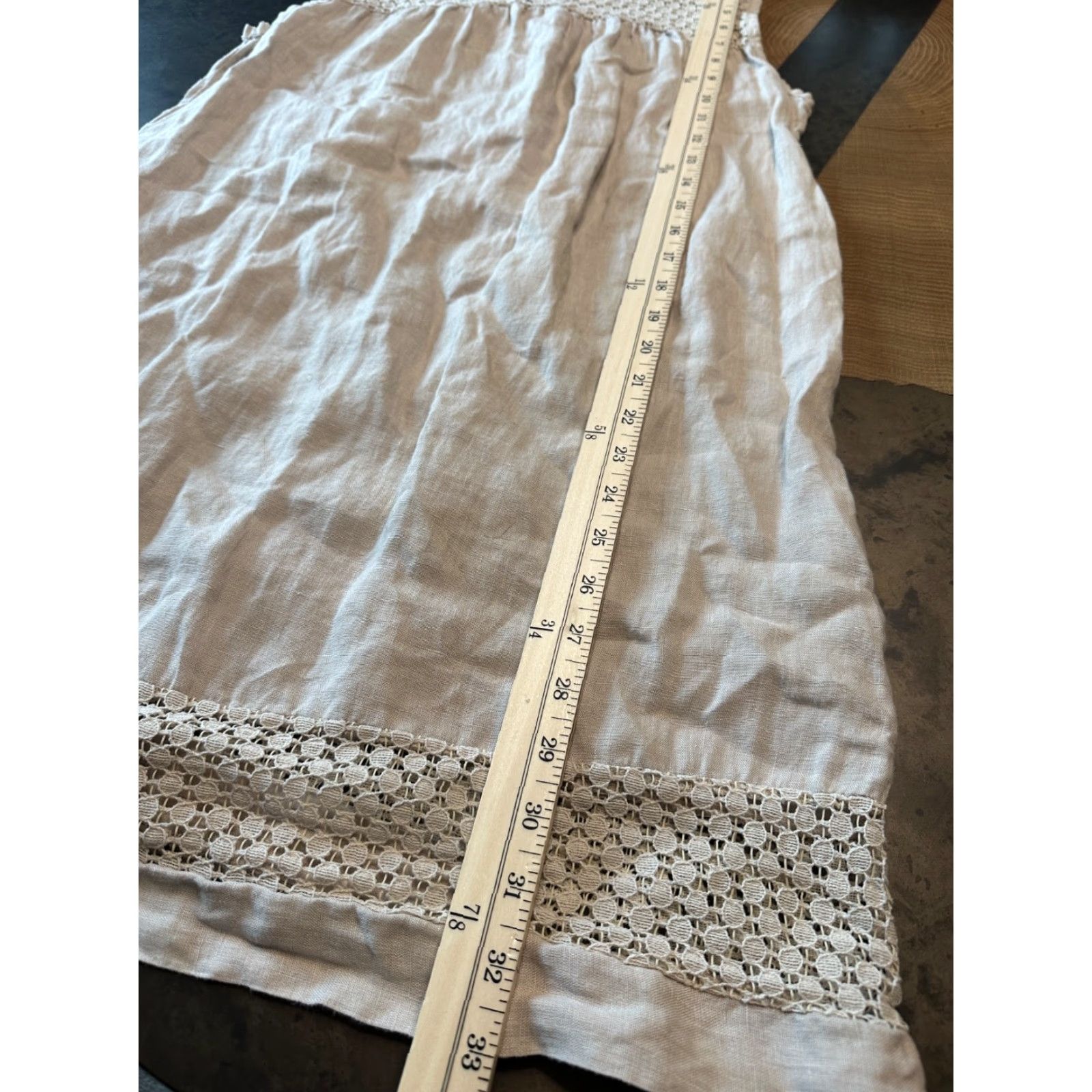 LUNGO L\'ARNO DRESS TANK XS TAN COQUETTE LAGENLOOK LUXURY CLASSIC WOMENS -  www.wellskinkop.com