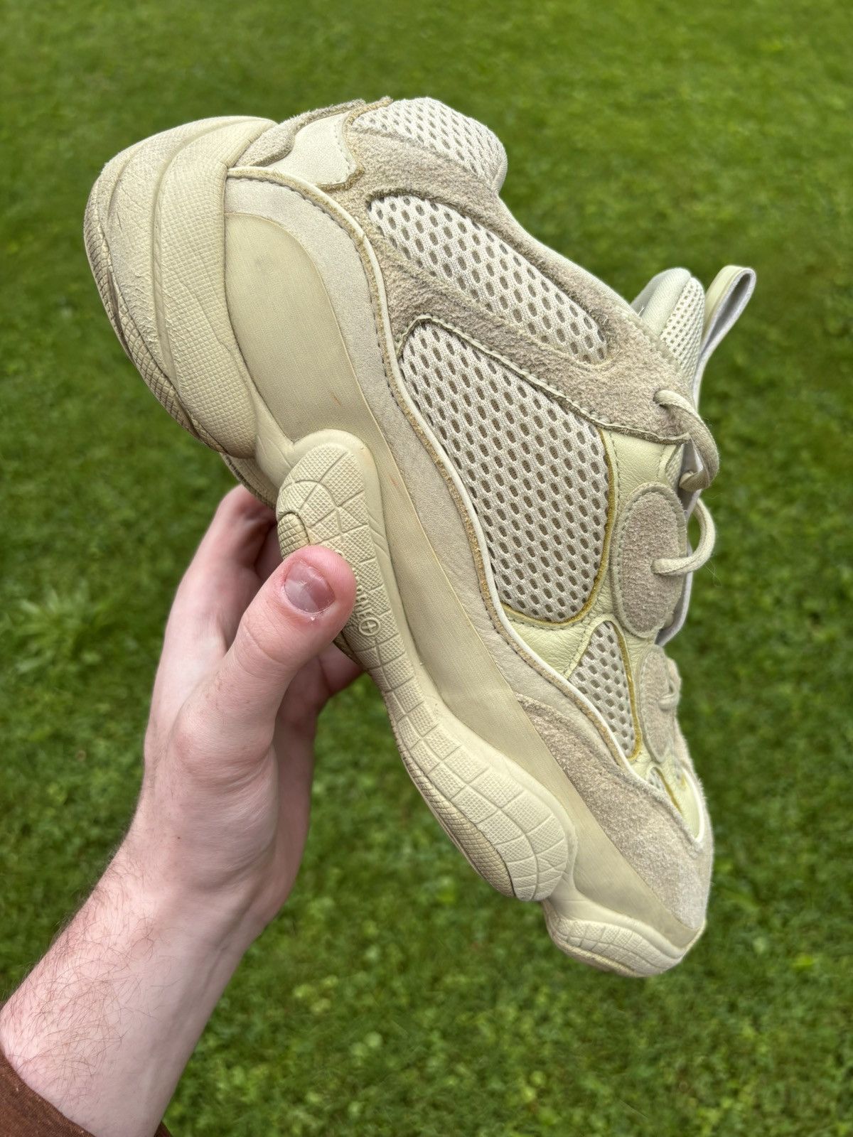 Adidas Yeezy 500 Super Moon Yellow 2017 Size 12 Size US 12 / EU 45 - 1 Thumbnail