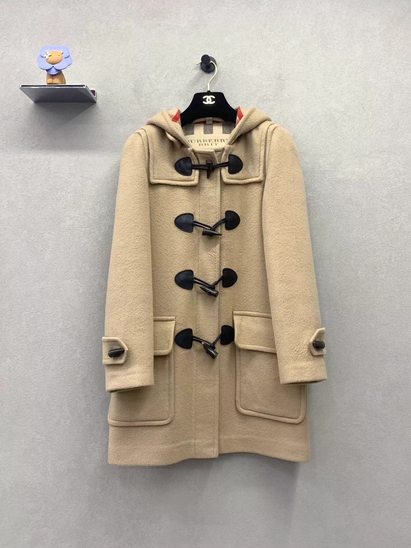 Burberry Burberry Camel Toggle Coat Women's 34 Size XXS / US 00 / IT 34 - 1 Thumbnail